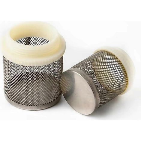 2-Zoll-Edelstahl-Wasserfilter, Inline-Filter, rostfrei, SS304-Sieb, Schnellgewindemontage (1/5)
