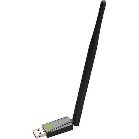 Dualband-WLAN-5-650M-Netzwerkkarte (2,4 GHz/5 GHz) mit Antennen, Netzwerkempfänger und USB-Adapter. Kostenloser Treiber für Windows 7/8/10/11. (1/5)