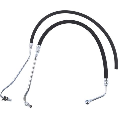 Manguera de servofreno hidráulico, caucho sintético duradero, tamaño estándar para automóviles, compatible con modelos Transporter V (2003-2009), resistente a fluidos hidráulicos, probada para aplicac (1/5)
