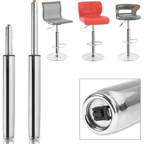 TAISHENGDA-Ressort à pression de gaz 330mm – Capacité de charge 120kg – Réglable en hauteur jusqu'à 19cm – Connecteur conique pour tabourets et chaises (1/5)