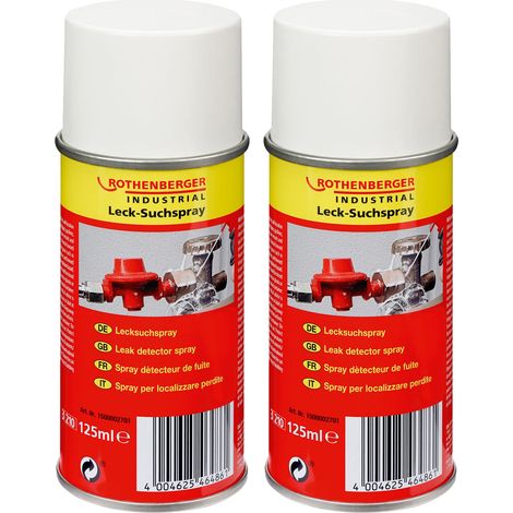 ROTHENBERGER Industrial 2x Lecksuchspray 125 ml - 1500003902