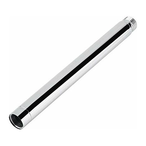 Accessoire de salle de bain Tube d'extension de douche rond en acier inoxydable 201 de 8 pouces avec chromage (1/4)