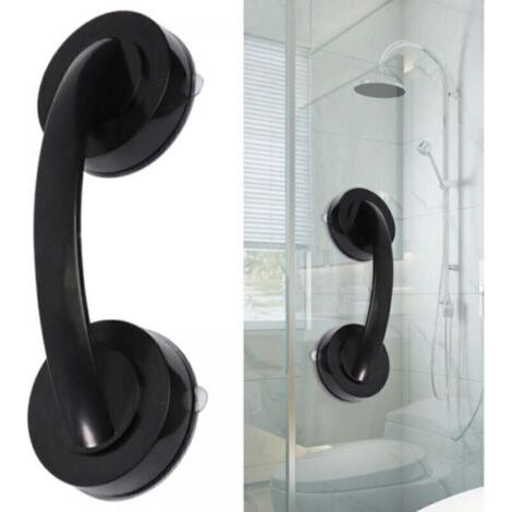 Poignées de porte et fenêtre en verre trempé – – Grand modèle, design moderne pour salle de bain et extérieur (1/4)