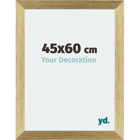 Cadre Puzzle 45x60 cm - Or Brillant - MDF - Mura. (1/5)