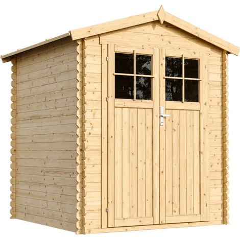 Casetta da Giardino in Legno - 2,82 m2 - TIMBELA M320F (1/4)