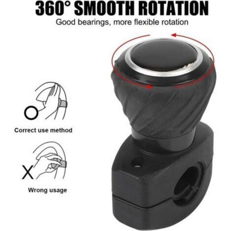 Bouton Volant Universel – Compatible Voitures, Camions, Tracteurs & Tondeuses (1/5)