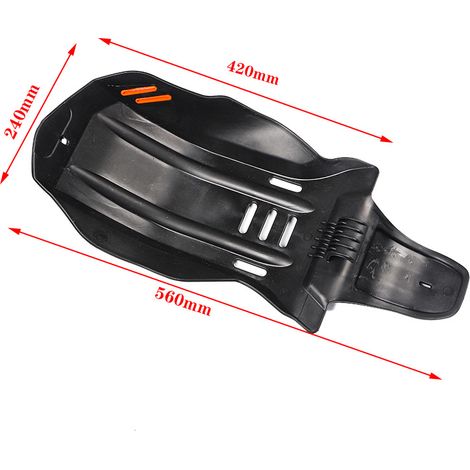 Carter de protection inférieur compatible avec les motos tout-terrain Kvis K16 et KTM Husqvarna Hengjian 250 (1/4)