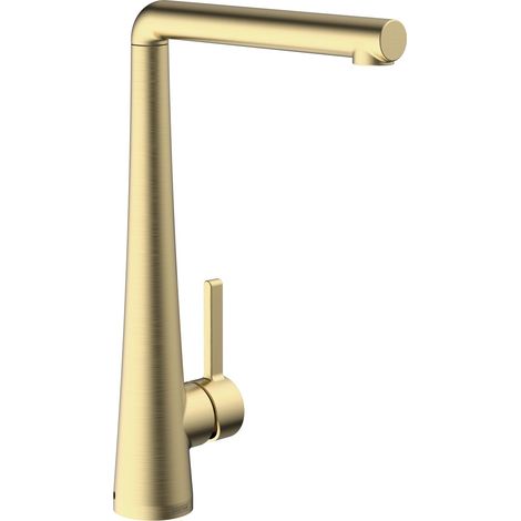 Bristan Pine Brushed Brass EasyFit Kitchen Sink Mixer Tap + Easy Fit Base