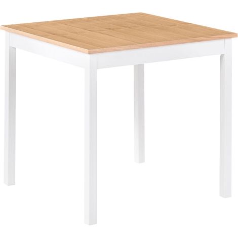 Esstisch BATTERSBY Helle Eiche 80 cm 80 cm