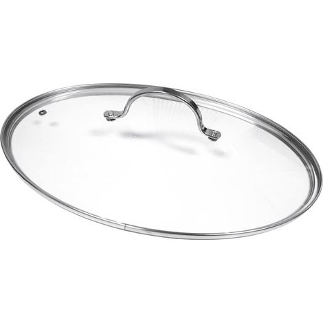 Beka Deckel für Fischpfanne transparent Edelstahl 25 cm