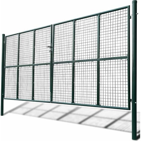 Maison Exclusive - Maschen-Gartentor 400x200 cm