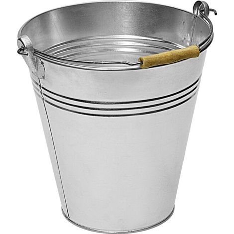 Nölle Seau, métal, galvanisé, Contenu: 10 l