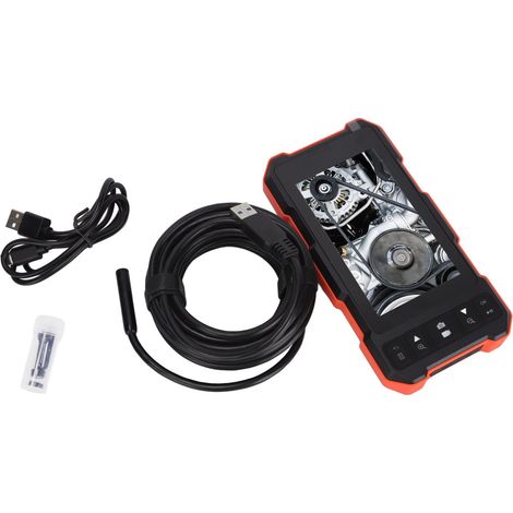 Endoscope 5.5mm mono-objectif, écran IPS 4.5 pouces, caméra IP67 étanche, charge USB, vidéoscope auto (1/5)