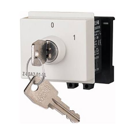 Commutateur rotatif 2p arret 0 1 clé 000248873 EATON Z-DSA2-01-SL (1/2)