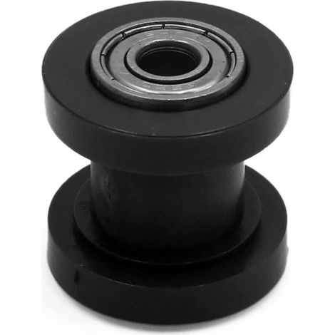 8mm Hole Chain Roller Slider Tensioner Wheel Guide for Motorcycle Compatible Avec Dirt Pit, Vélos De Route, VTT, Quad, Remplacement Direct, Roulements Intégrés, Haute Résistance Et Durabilité (1/5)