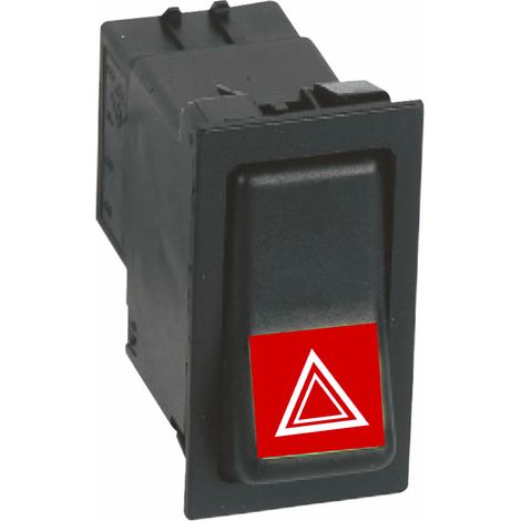 Interruttore basculante ON-OFF 12V luci di emergenza (1/4)
