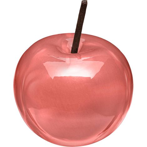 Apfel Cendrine H.7cm Keramik - Orange