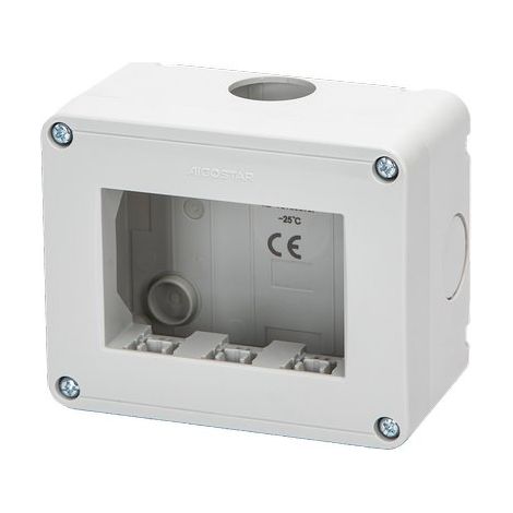 INVOLUCRO A PARETE IP40 - POSTI 3 MM 101X83 H.MM 55 X ABM- 6 pezzi