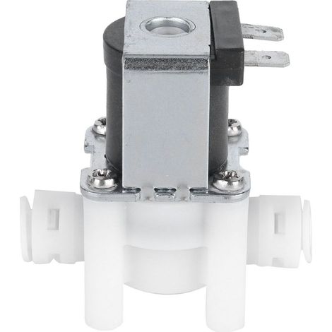 Électrovanne d'entrée d'eau DC12V normalement fermée en acier inoxydable, robuste et durable pour flux d'eau et d'air (1/5)