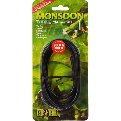 Exo Terra Tubing Replacement For Monsoon Rs400 High-Pressure Rainfall System, 6-Feet