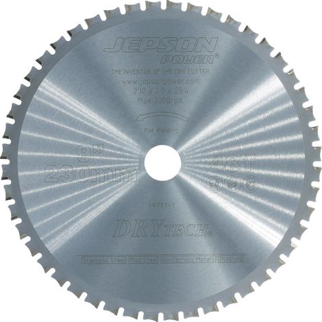 Lama circolare in metallo 230/48Z D.230mm B.2,0mm foro Ø25,4 Z.48
