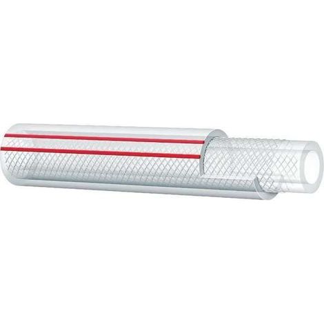 Tuyau à air comprimé transparent 8mm – PVC renforcé norme AS 2070 – Longueur 1m – Résistant à l'usure et à l'ozone – Sans phtalates (1/2)