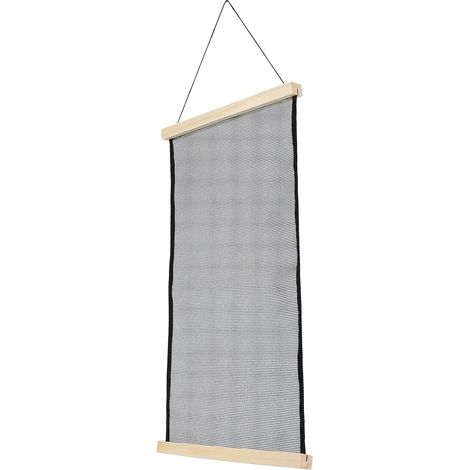 Organisateur de Bijoux, Support de Boucles d'oreilles en Tissu de Pin et, 59 X 30 Cm, Rangement Mural pour Boucles d'oreilles, Colliers, Bagues, Présentoir Plat Suspendu pour Porte de (1/5)