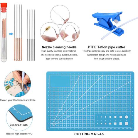 Strumenti per stampanti 3D, pezzi di ricambio per stampanti 3D, kit di accessori per stampanti 3D da 32 pezzi (1/4)
