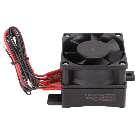 Chauffage soufflant PTC pour voiture, fil de 20 cm, température constante, 220 V CA, 200 W, pour incubateurs, appareils de chauffage et de climatisation. (1/5)