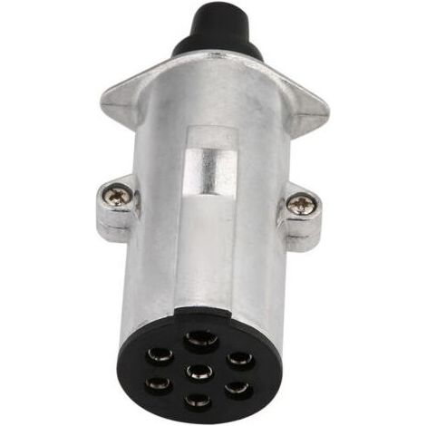 Adaptateur de remorque de type Plug N, prise en plastique, feux latéraux argentés Plug-and-Play pour clignotants