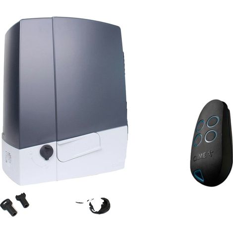 Motorisation portail coulissant 24V jusqu'à 400kg – Moteur 24V avec déblocage manuel – Compatible CAME CONNECT – Démarrage et arrêt en douceur (1/3)