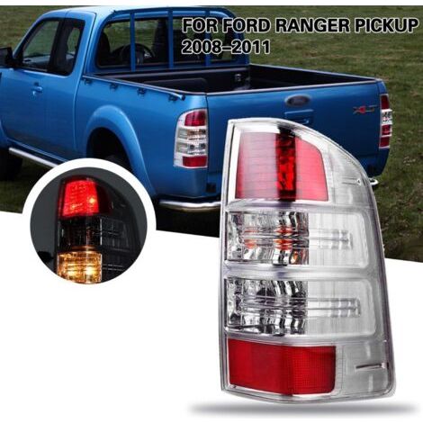 Arrière Voiture Feu Stop avec Faisceau Câbles Et Feu Arrière Voiture sans Ampoule pour Ford pour Ranger pour Pickup pour Ute 2008 2009 2010 2011 Feux Freinage(Droite) (1/2)