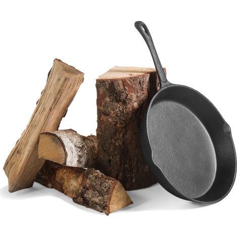 Barbecue Padella in ghisa naturale da 26 cm (1/4)