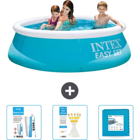 Intex Piscine Easy Set Ronde - 183x51 cm - 4-pièces S22371 (1/4)