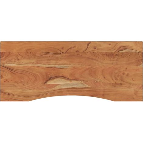 Dessus de bureau，Plateau de table，Dessus de table 120x50x2,5 cm rectangulaire bois massif acacia CFW93175