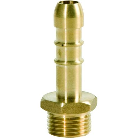 Portagomma dritto maschio metano 3/8" rinaldi e pettinaroli