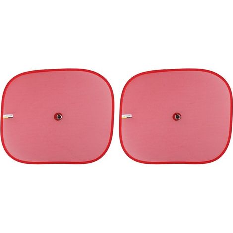 Dunlop - Pare-soleil pour vitres latérales de voiture 36x44 cm 2 pcs (rouge) (1/3)