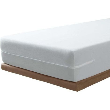 Baby Mattress Protector 90x200cm Loop Sponge 100% Cotton Full Cover Elastic Mattress Pad (1/4)