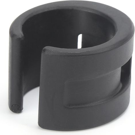 Fahrrad-Mountainbike-Vorderradgabel-Schutzring aus Gummi, Antikollisions-Kettenschutzaufkleber (Schwarz) (1/5)