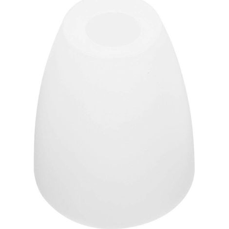 Abat-jour de lampe de table, couvercle de lampe en plastique, abat-jour décoratif de rechange-11.50X10.00X10.00CM-White