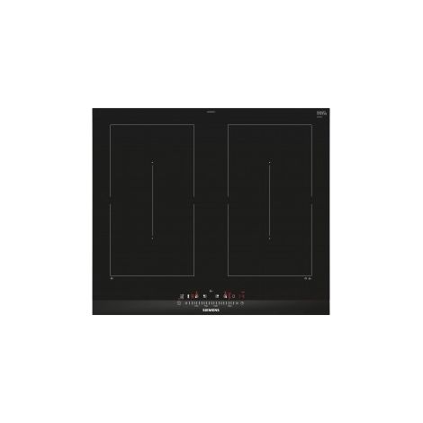 Siemens ED675FQC5E iQ500 Piano cottura a induzione 60 cm 4 zone CombiZone powerBoost fryingSensor colore Nero (1/5)