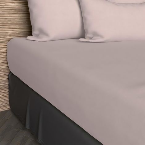 Soleil D Ocre – Drap housse 140x190 cm en coton 100% – Bonnet 25 cm – Hypoallergénique – Lavable à 60 degrés – Certifié OEKO-TEX