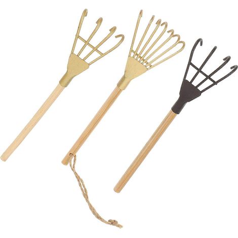 Râteau de jardin lot de 3 entretien jardin outil jardinage (1/5)