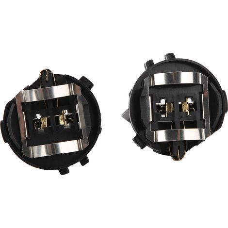 Paire de douilles pour ampoules H7 de feux arrière, adaptateur de montage pour feux arrière de voiture, accessoire de remplacement (1/5)