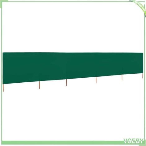 Paravent pliable 5 panneaux - FAFEICY - 47155 - Vert - 600 x 80 cm - Tissu non-tissé, bois (1/5)