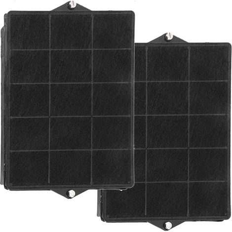 SPARES2GO Elica Tipo 160 Carbon filtro per GDA BHC95 BHC99 cappa aspirante (290 x 230 x 37, confezione da 2)