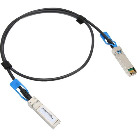 Câble Optique Direct Attach SFP28 25G 1m, Compatible Plug & Play, Haute Performance pour Réseaux (1/5)