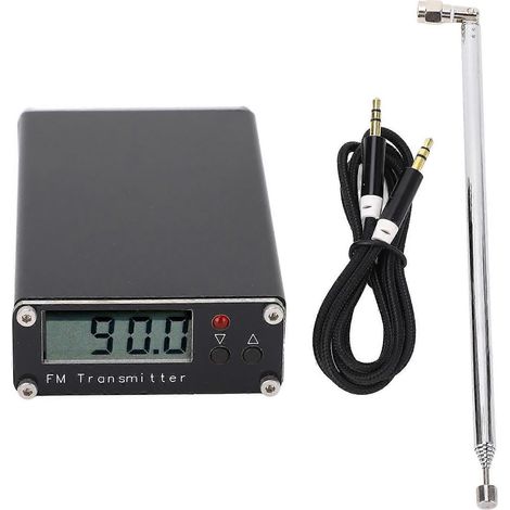 FM-Rundfunksender 0,5 W, 2 km Reichweite, 76–108 MHz Kurzwellen-Stereo-Soundsystem fürs Auto