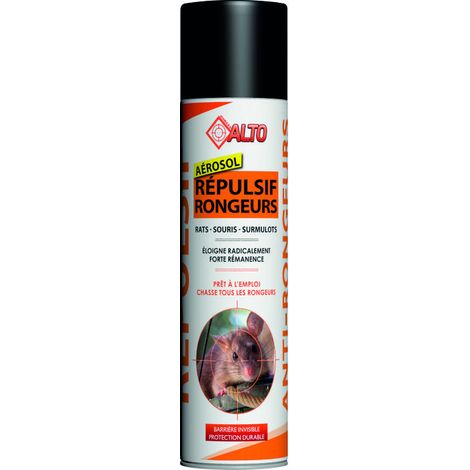 Repellent Aerosol per roditori 400 ml per esterni o motore di camper - Alto