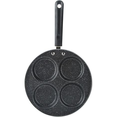 Antihaftbeschichtete Eierpfanne mit 4 Mulden, 24 cm - Kochutensil (1/5)